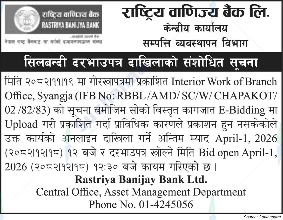 Rastriya Banijya Bank Ltd.