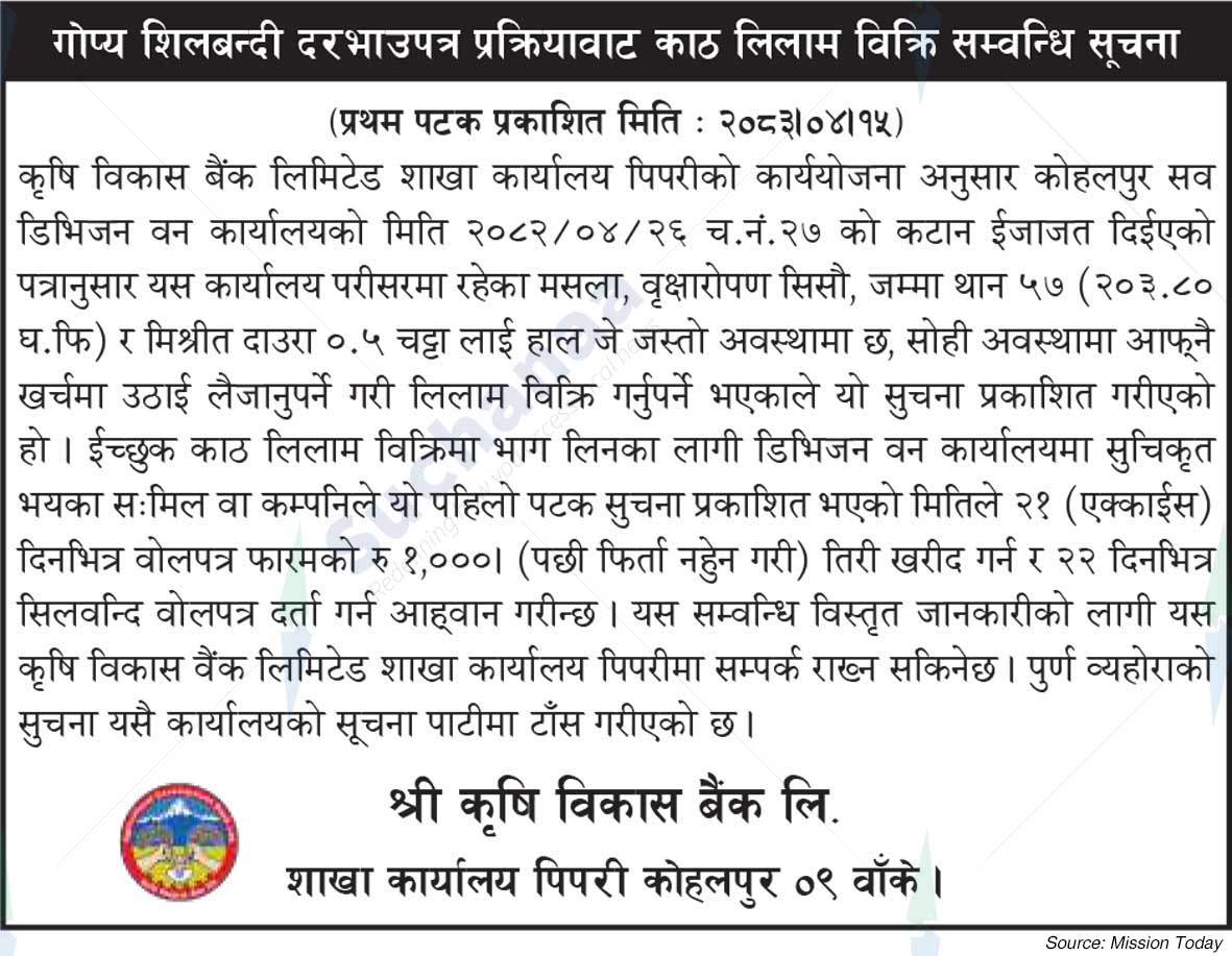 Agricultural Development Bank Limited