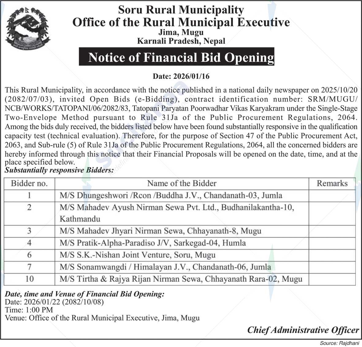 Soru Rural Municipality