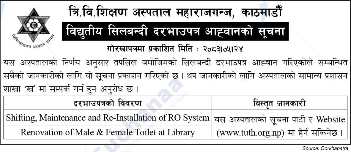 Tribhuvan University Teaching Hospital (TUTH)