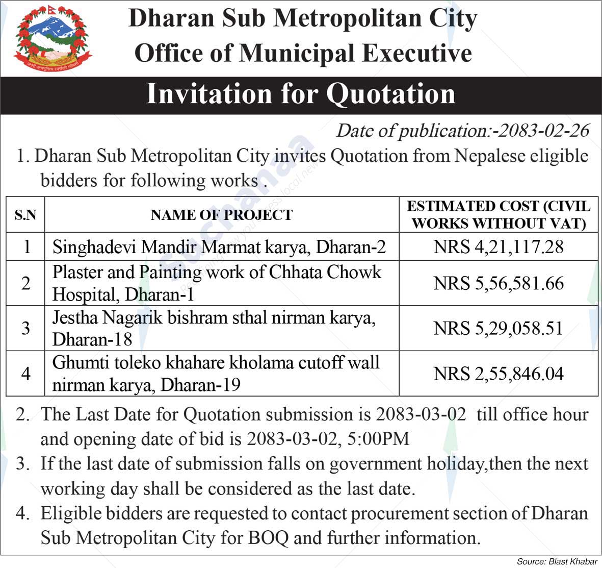 Dharan Sub-Metropolitan City