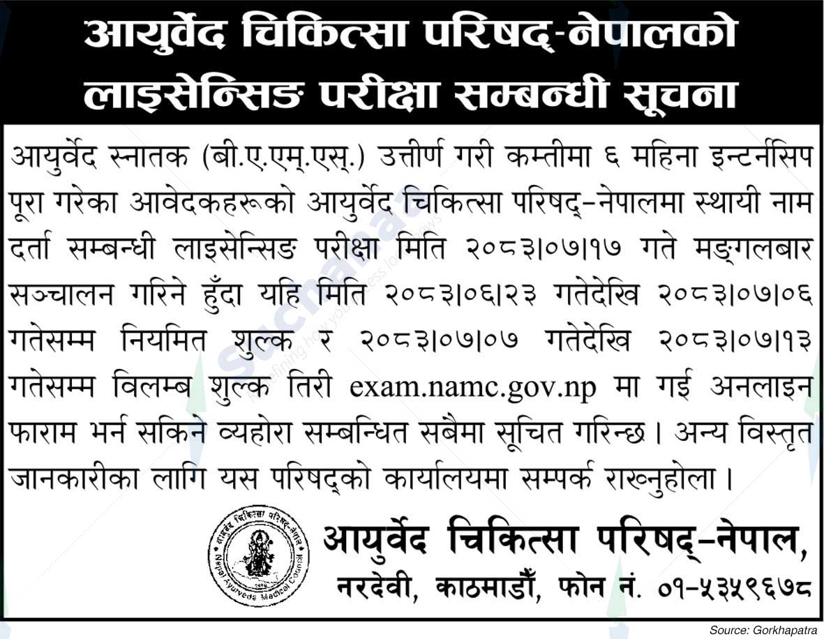 Nepal Ayurveda Medical Council