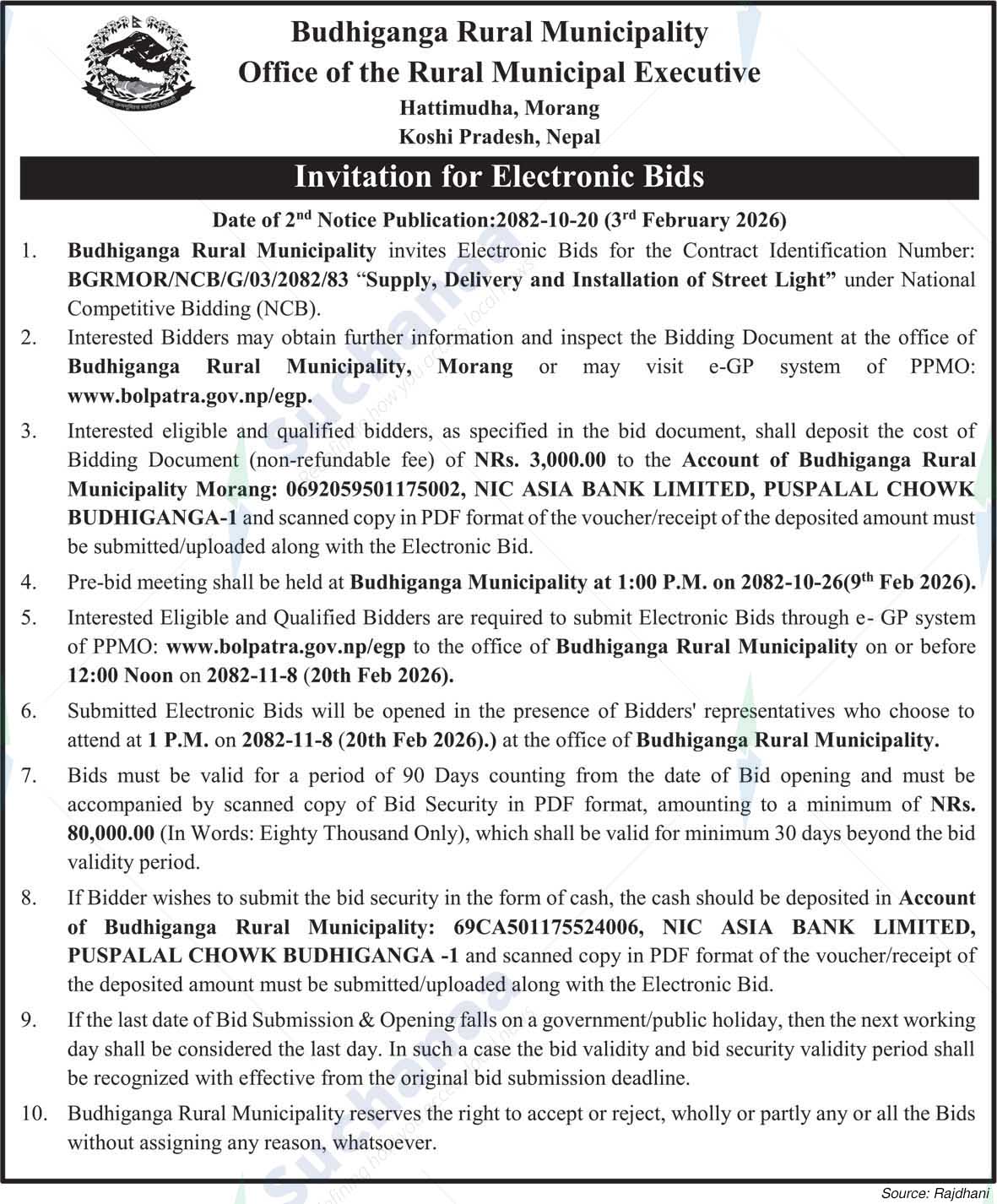 Budhiganga Rural Municipality