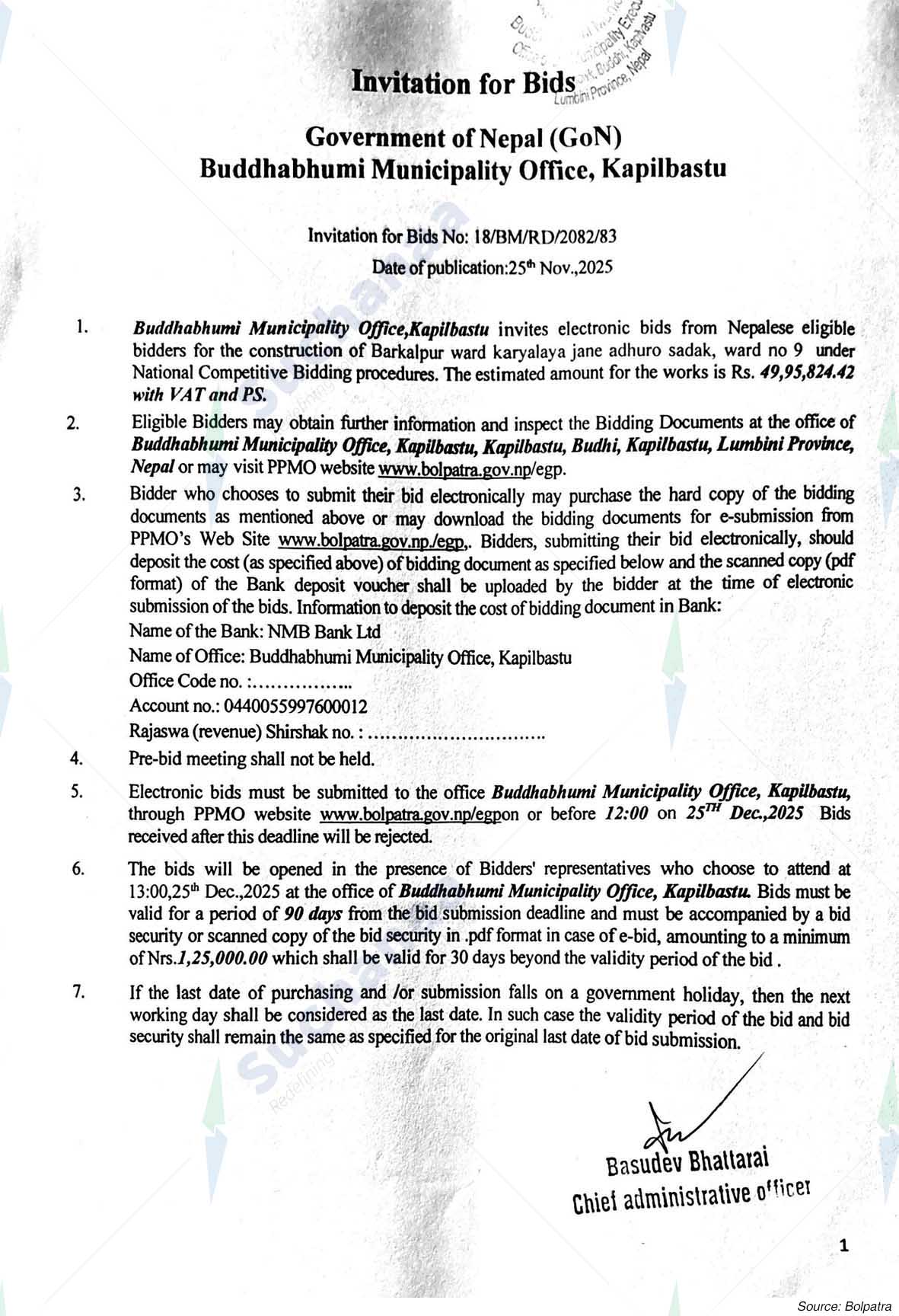 Buddhabhumi Municipality