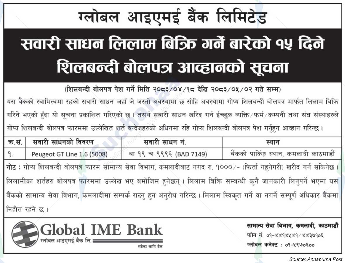 Global IME Bank Limited