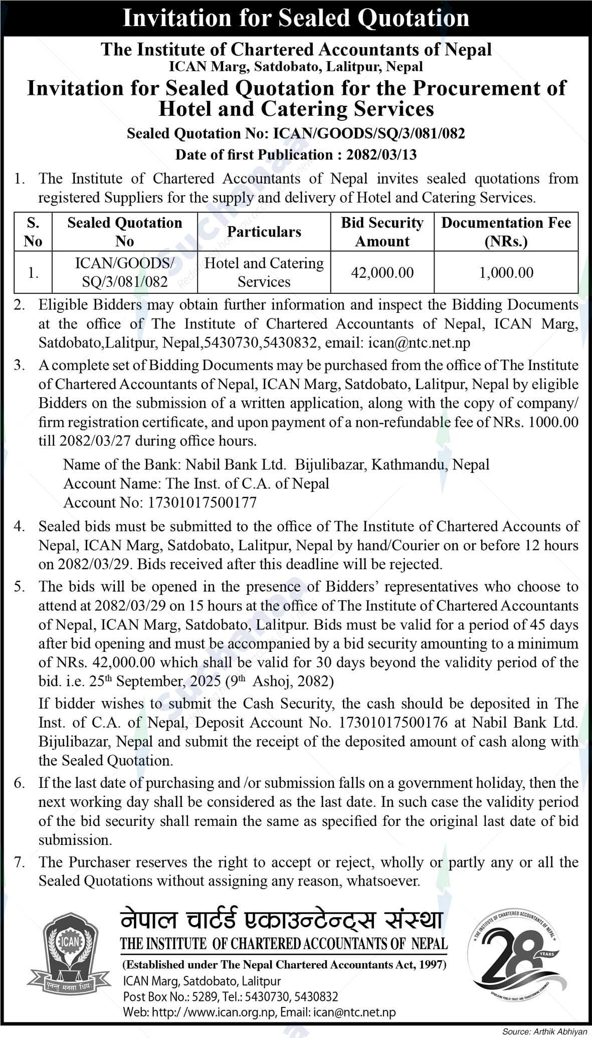 The Institute of Chartered Accountants of Nepal