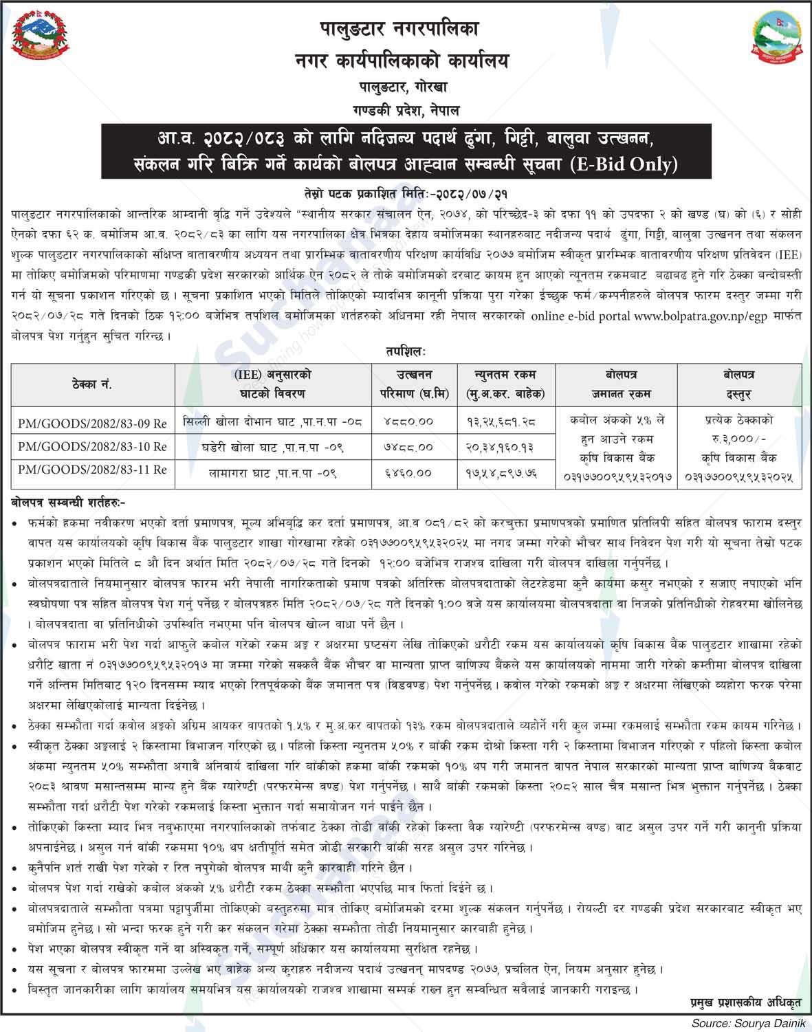 Palungtar Municipality