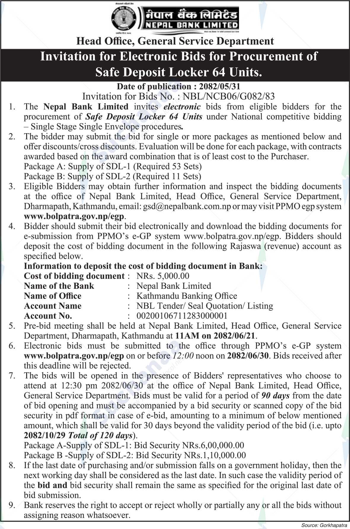 Nepal Bank Limited