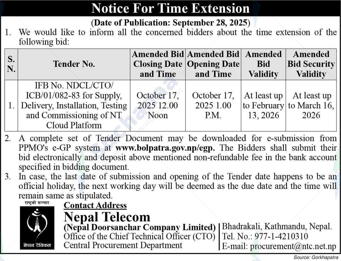 Nepal Doorsanchar Company Limited (NTC)