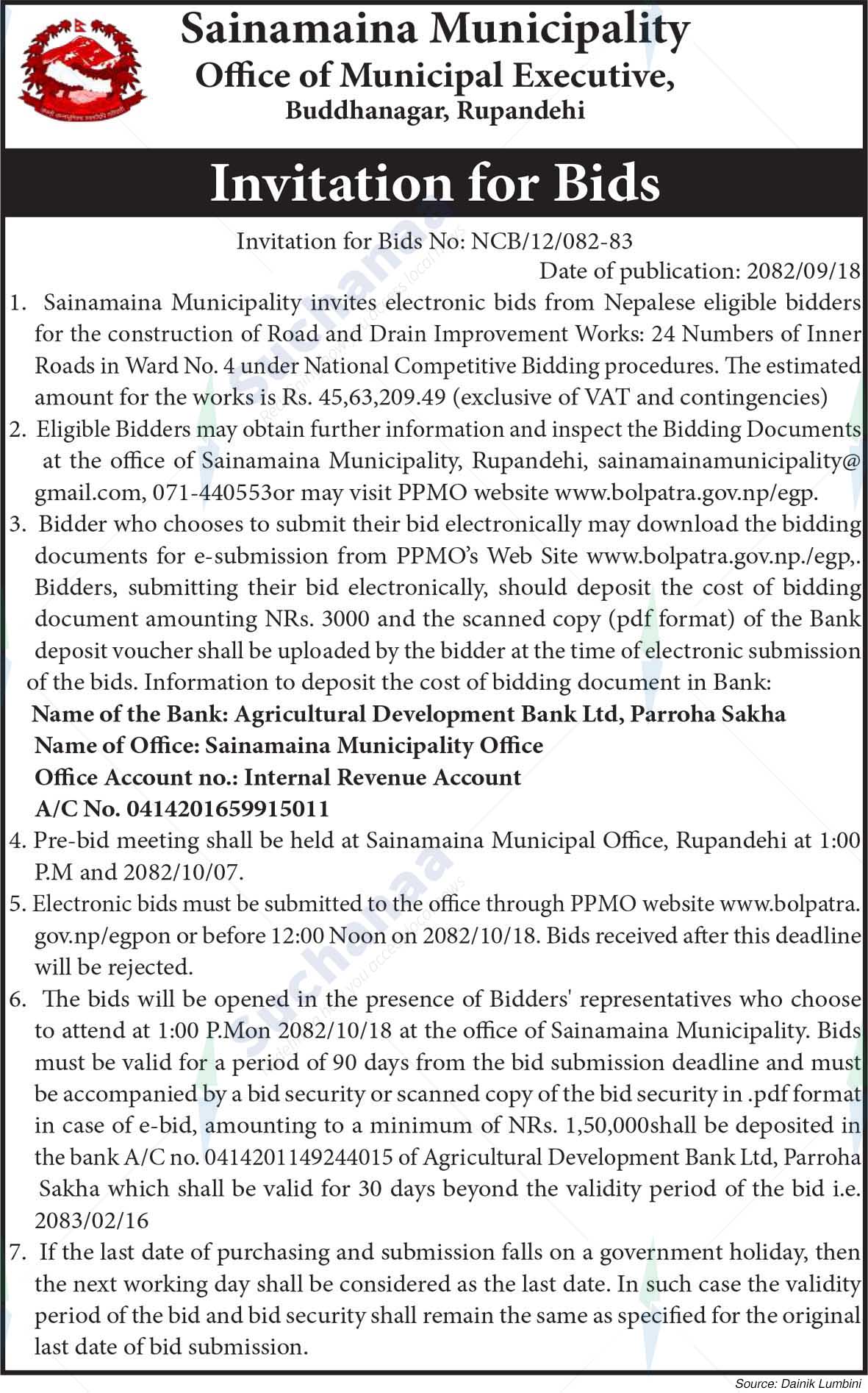 Sainamaina Municipality