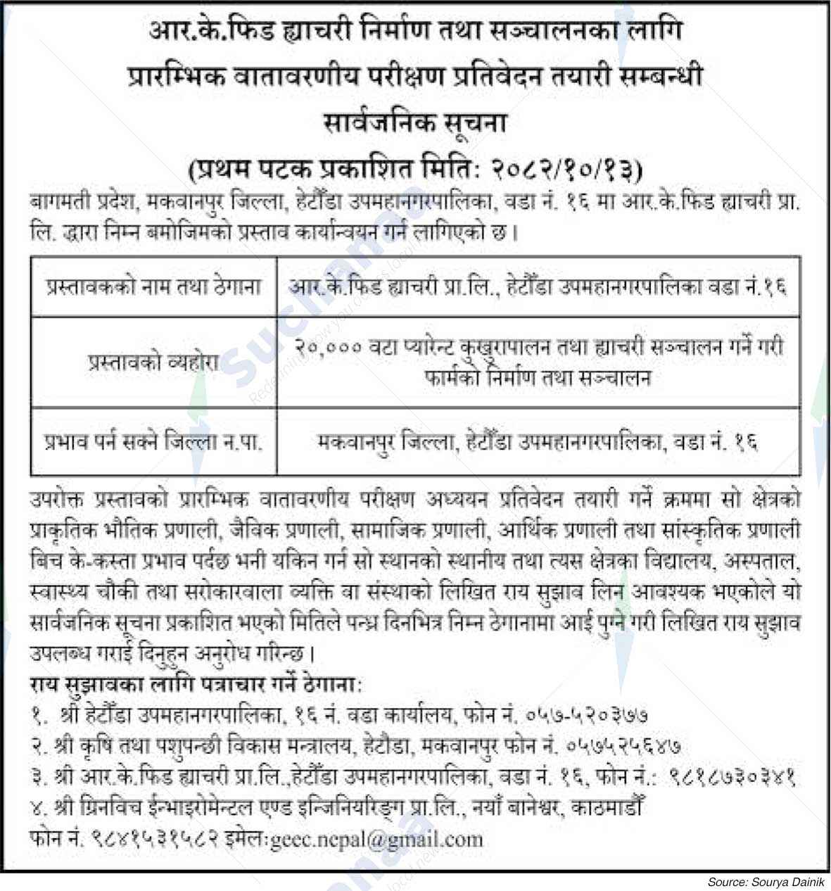 RK Feed Hatchery Pvt. Ltd.