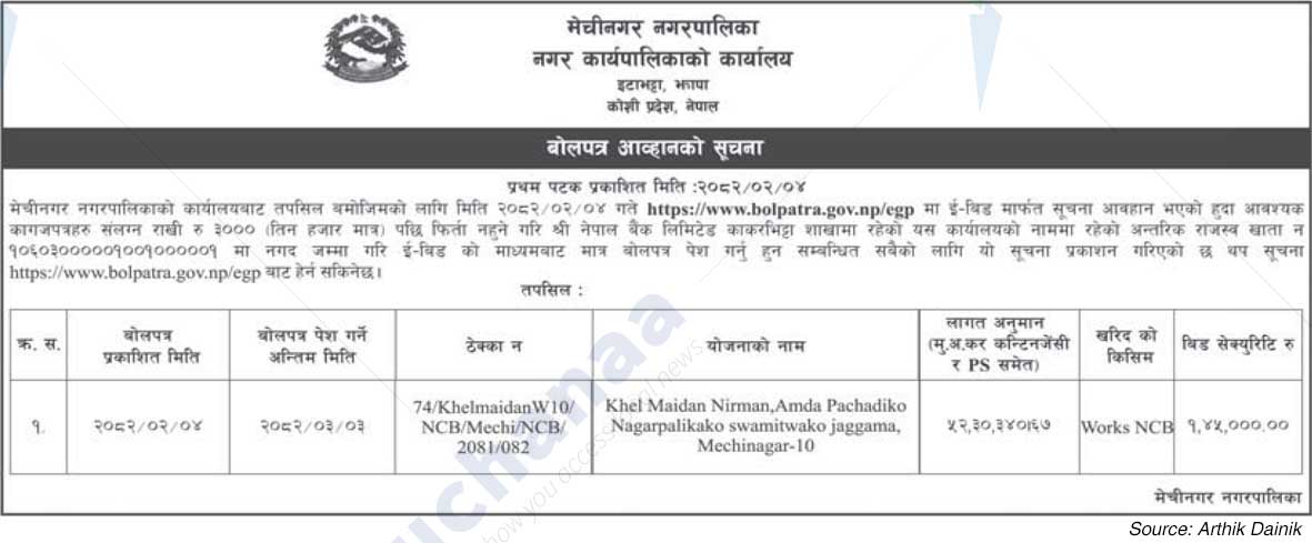 Mechinagar Municipality