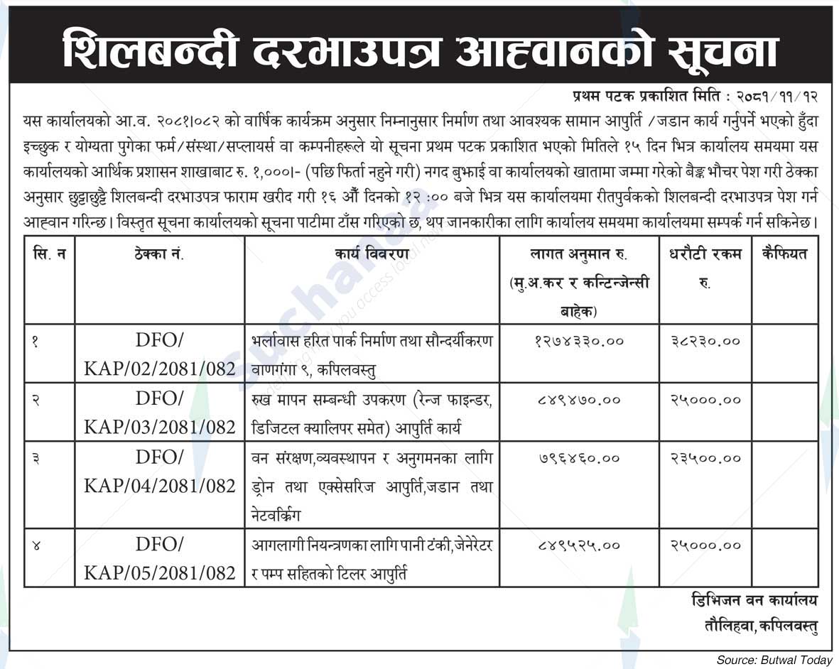 Division Forest Office