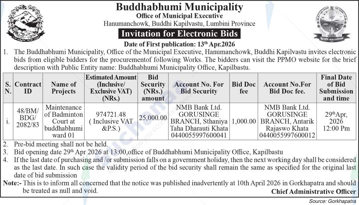 Buddhabhumi Municipality