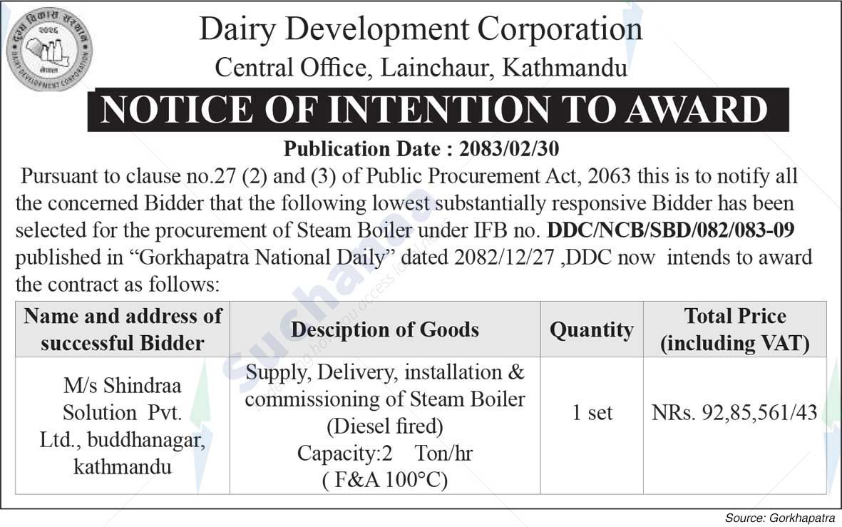 Dairy Development Corporation