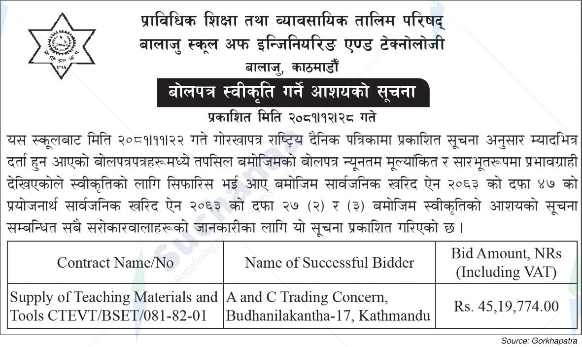 Technical Education and Vocational Training Council