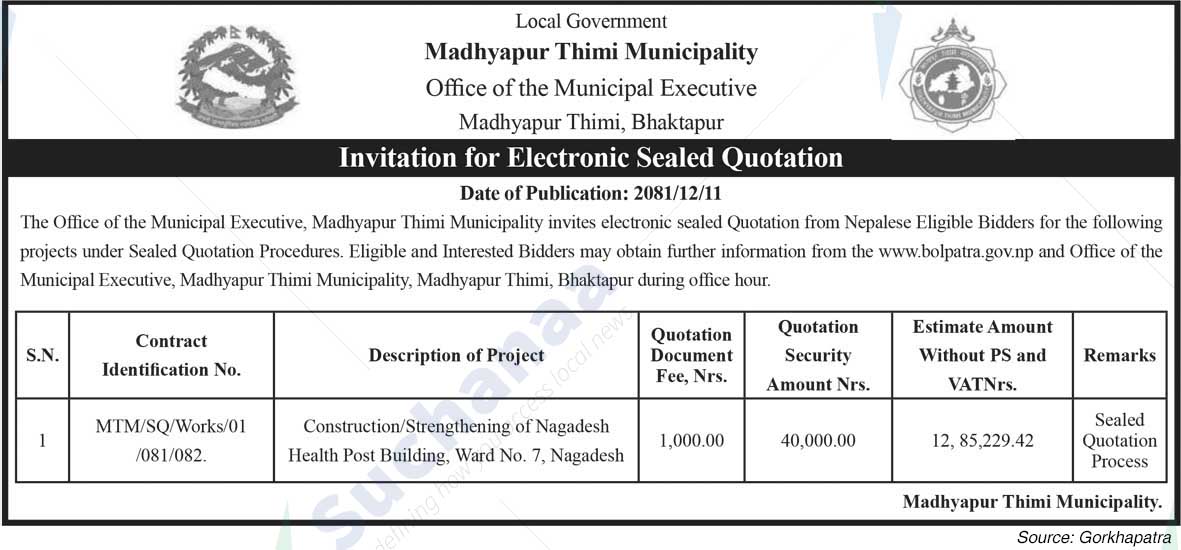 Madhyapur Thimi Municipality