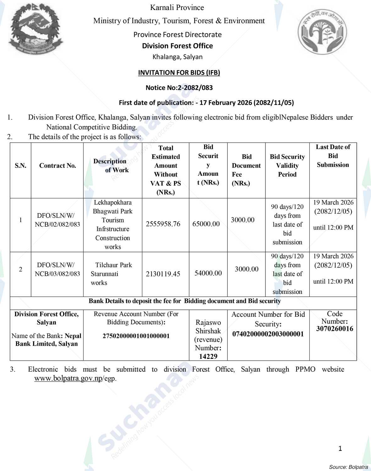 Division Forest Office ,Salyan