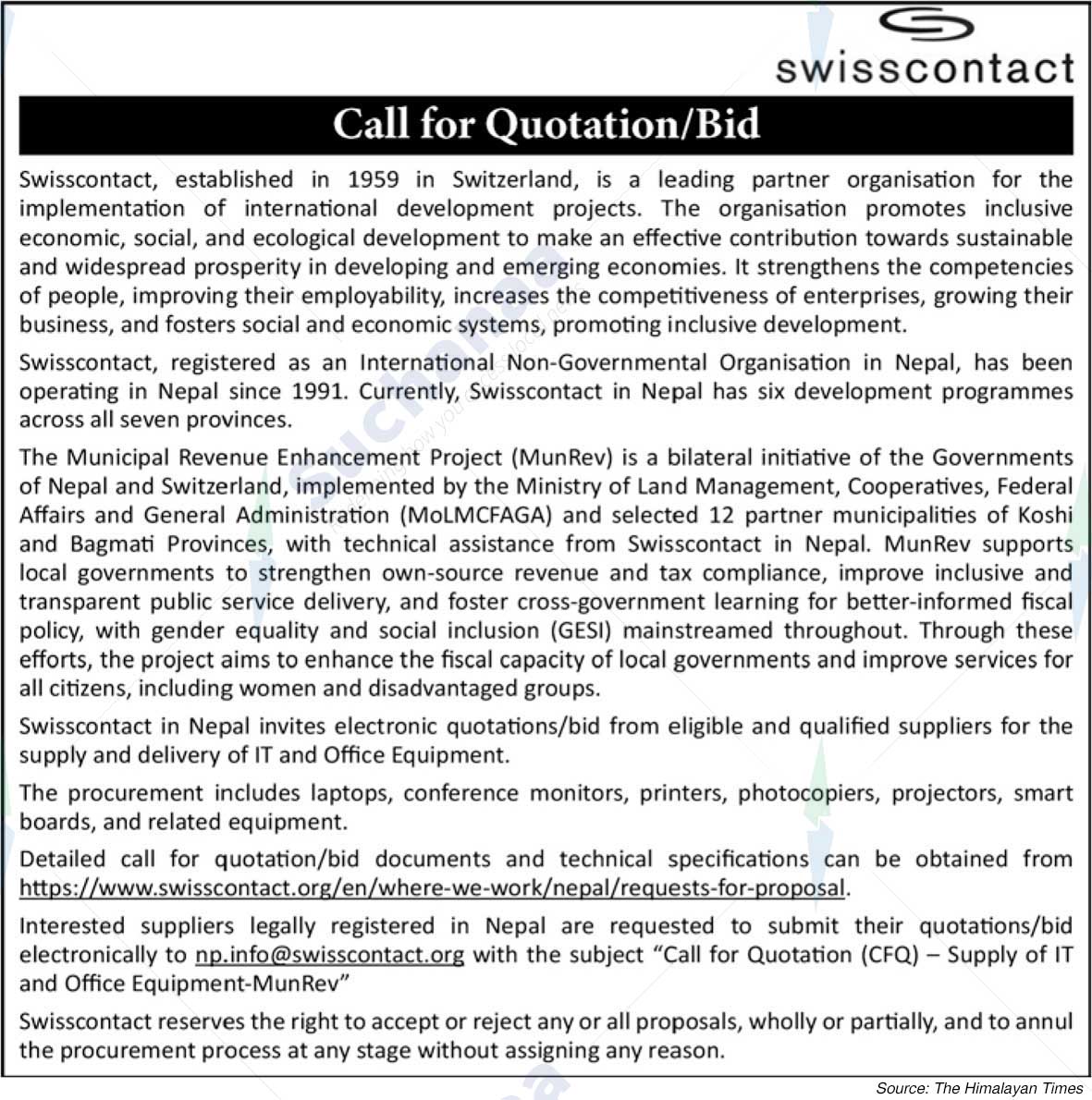 Swisscontact