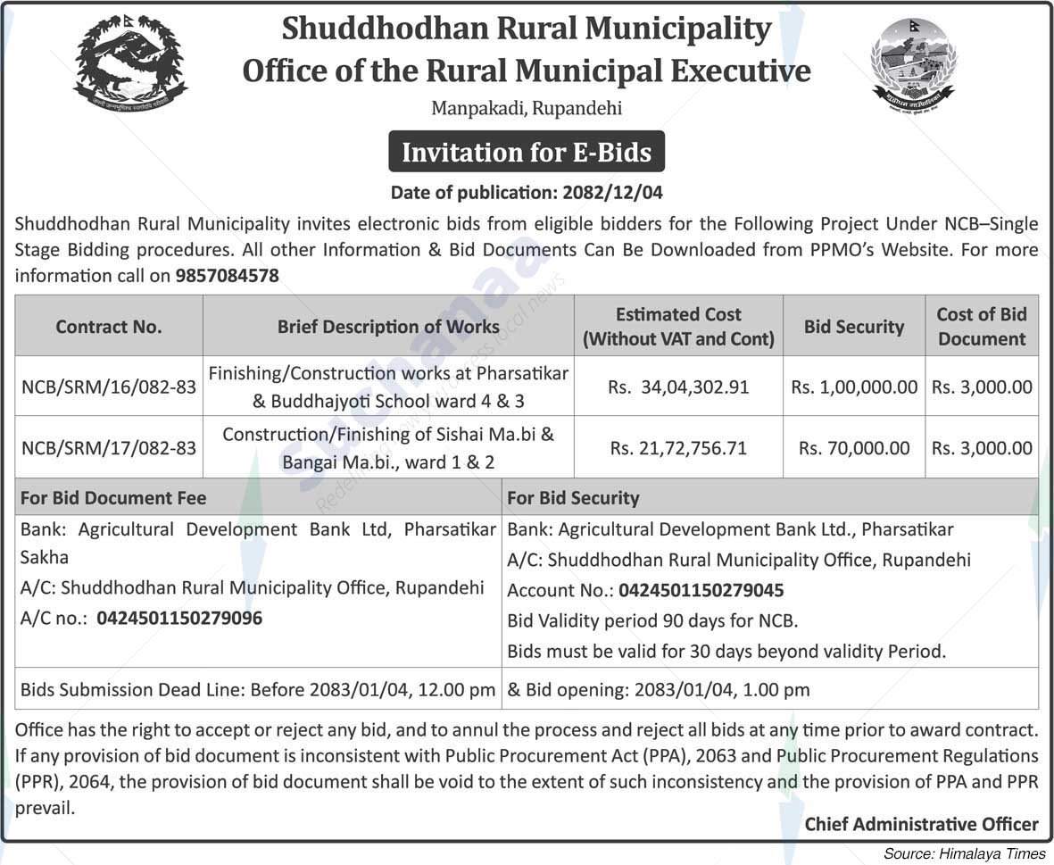 Shuddhodhan Rural Municipality