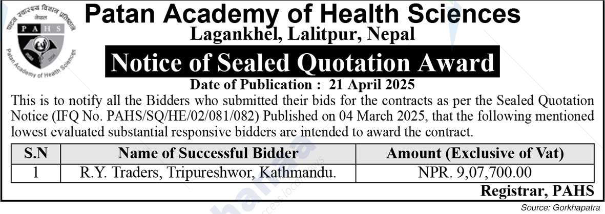 Patan Academy of Health Sciences