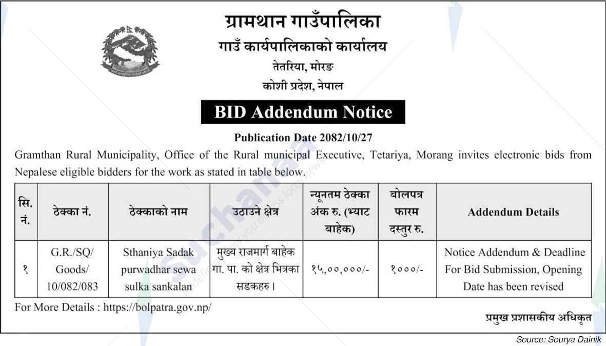 Gramthan Rural Municipality