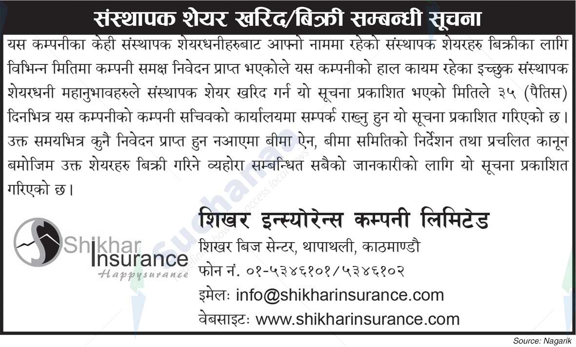 Shikhar Insurance Company Limited