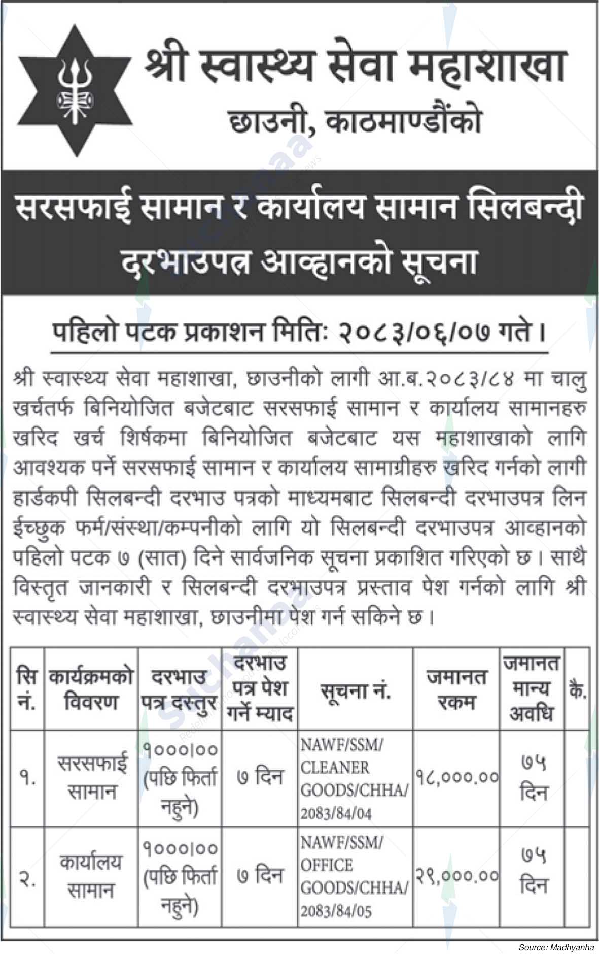 Shree Health Services Division