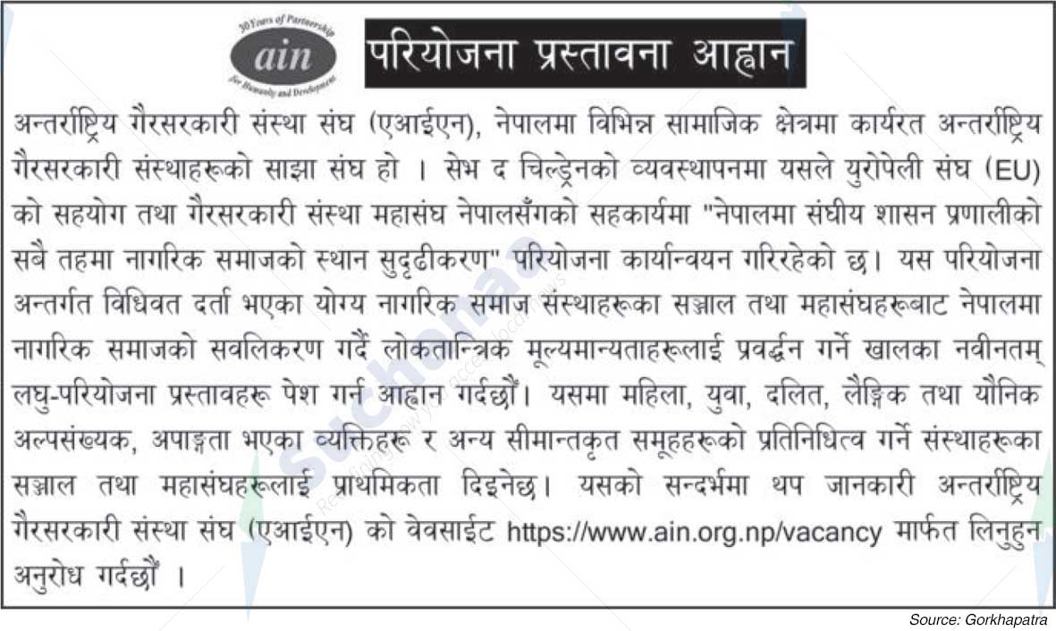 Association Of International NGOs (AIN)