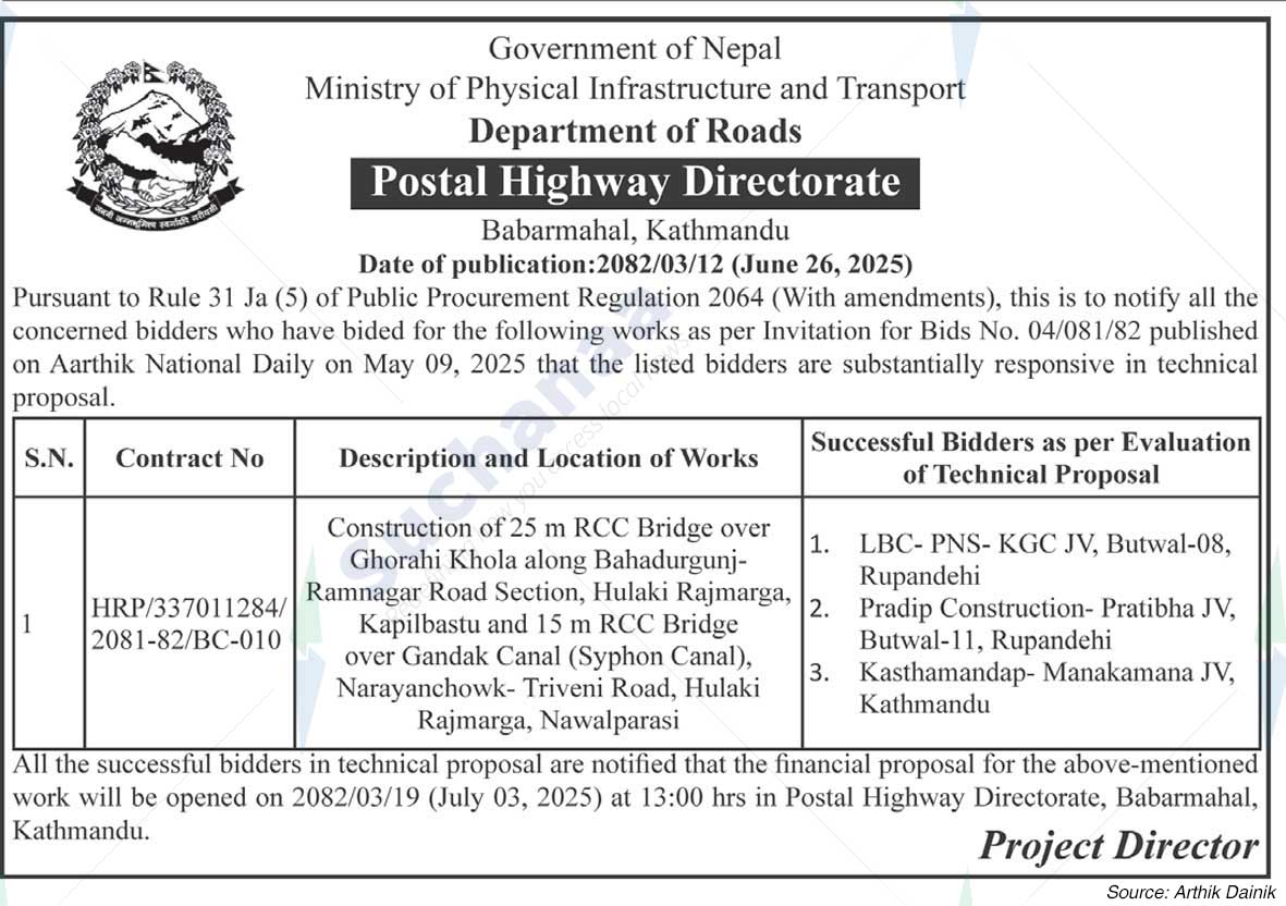 Postal Highway Directorate, Babarmahal, Kathmandu