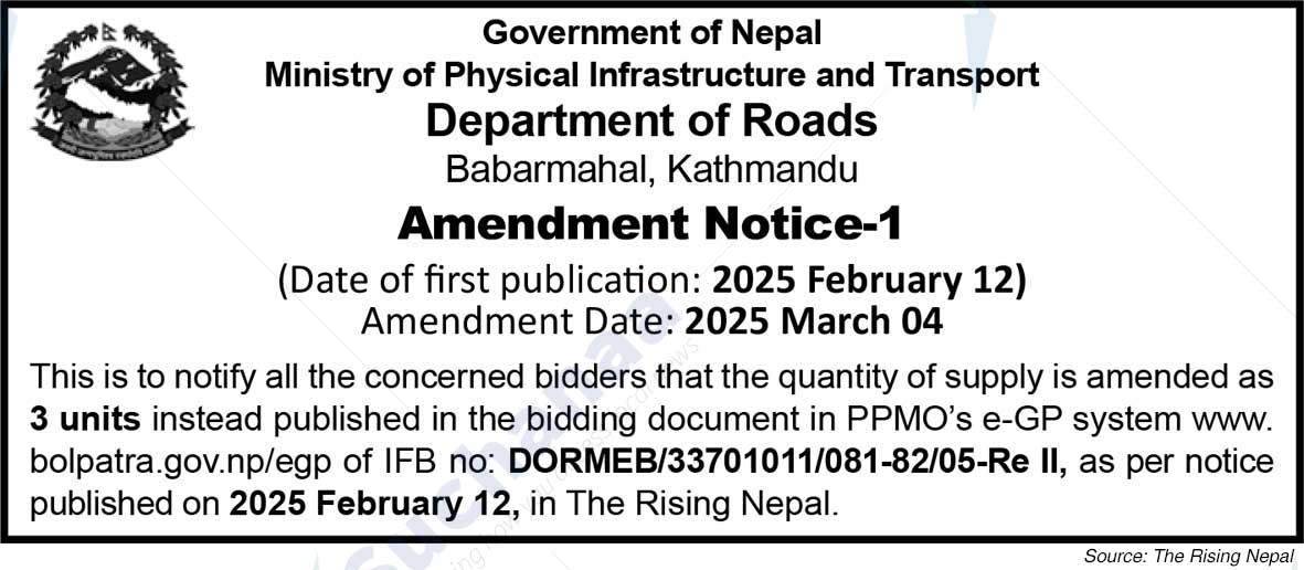 Department of Roads