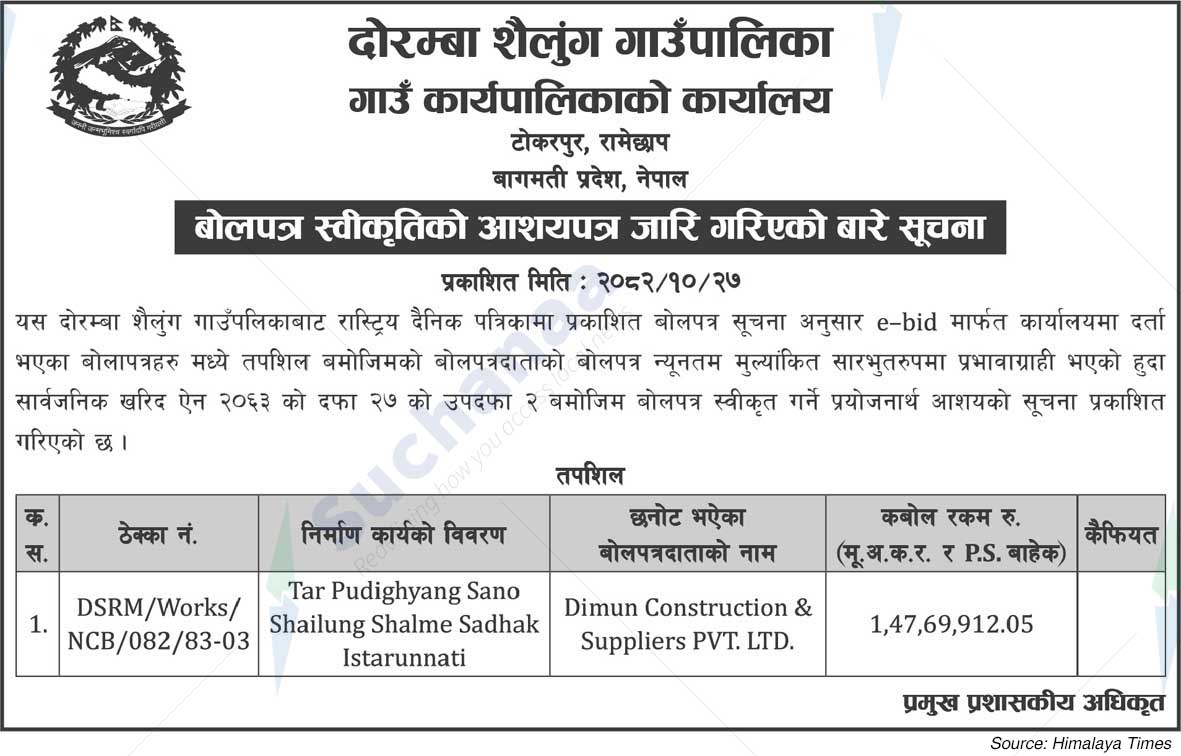 Doramba Shailung Rural Municipality