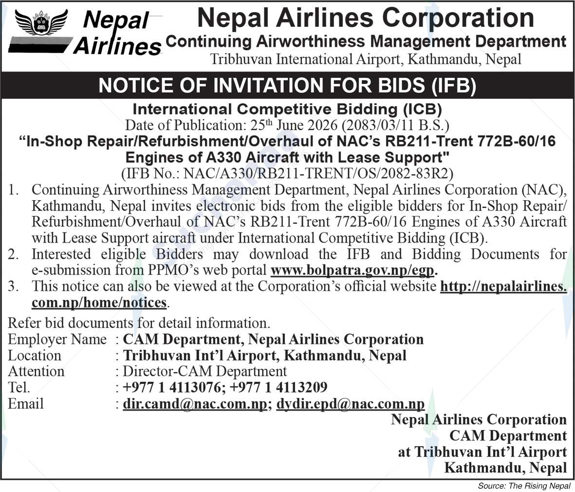 Nepal Airlines Corporation