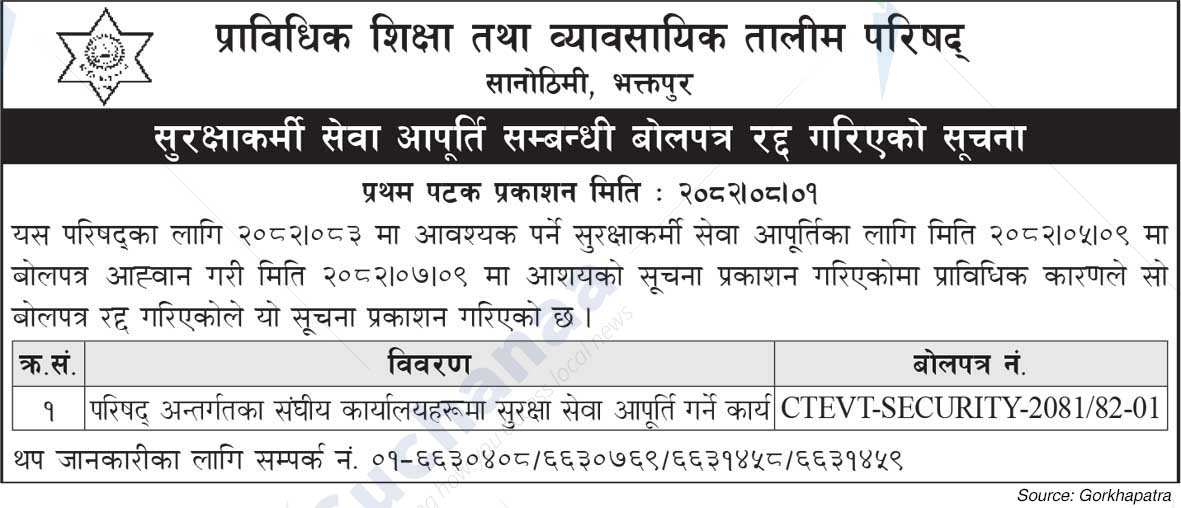 Council for Technical Education and Vocational Training (CTEVT)