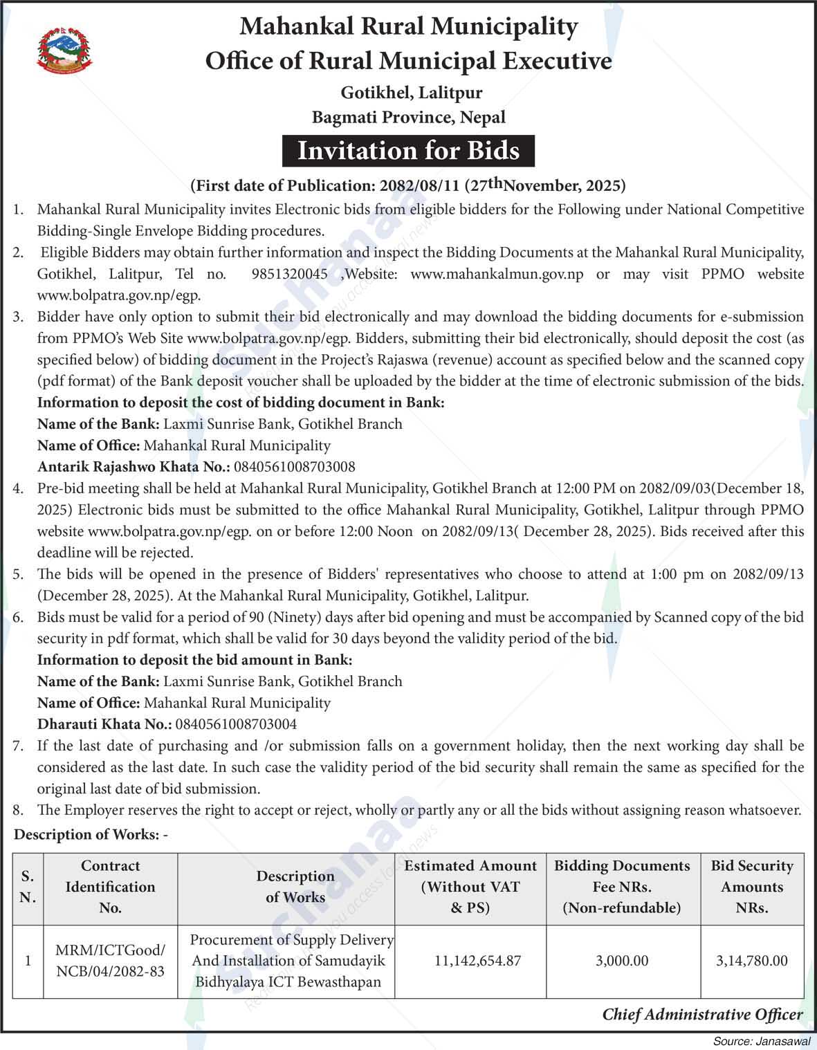 Mahankal Rural Municipality