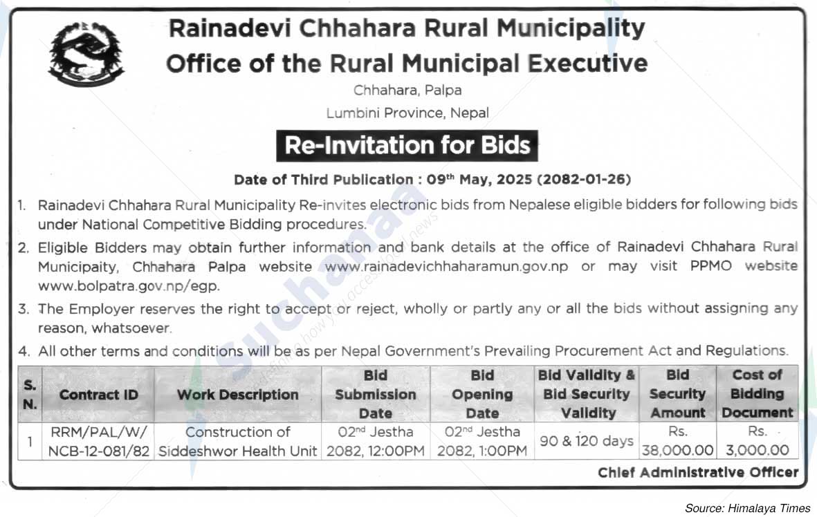 Rainadevi Chhahara Rural Municipality