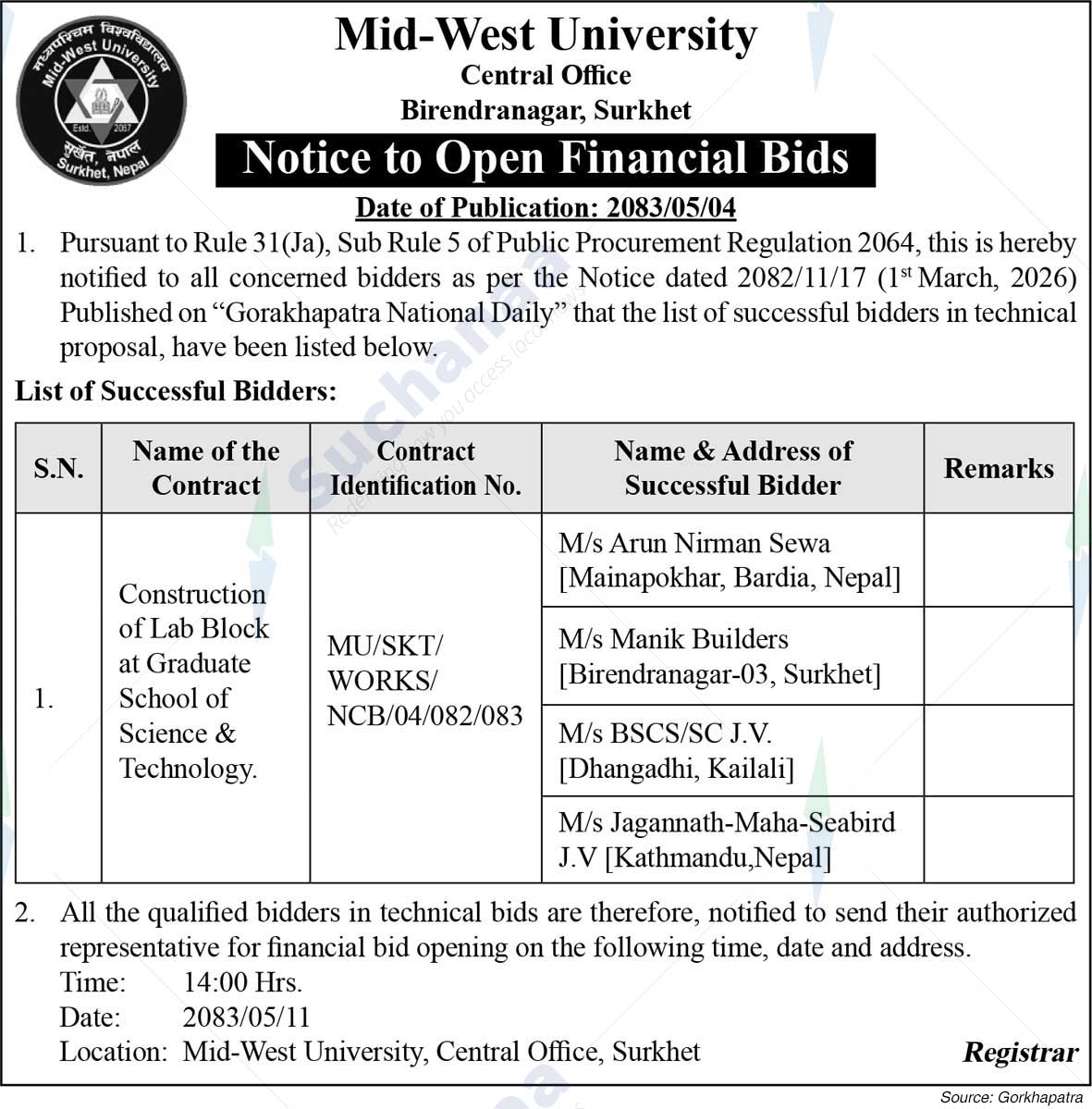 Mid-West University