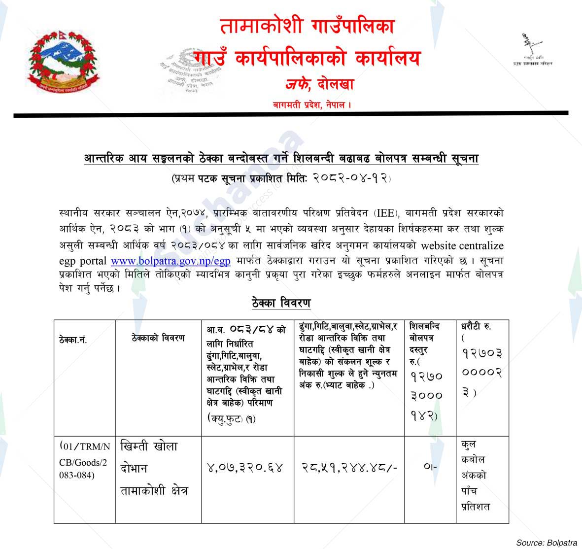 Tamakoshi Rural Municipality