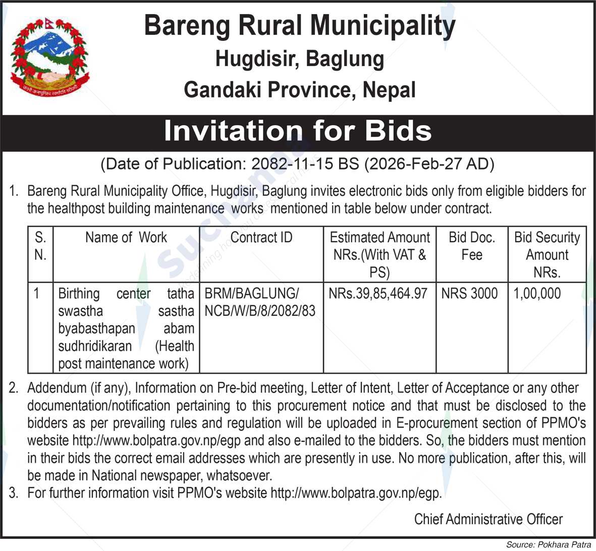 Bareng Rural Municipality
