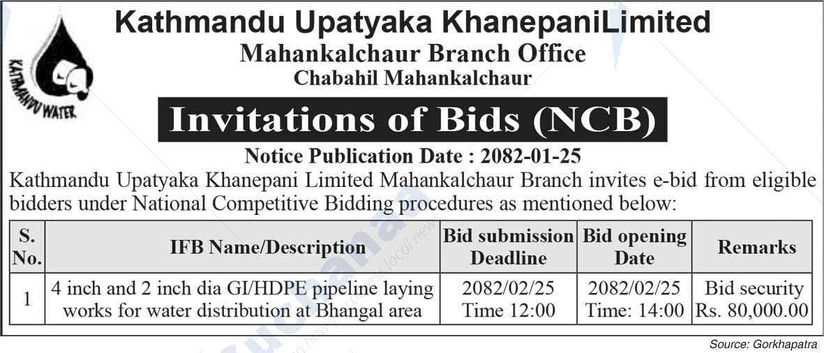 Kathmandu Upatyaka Khanepani Limited