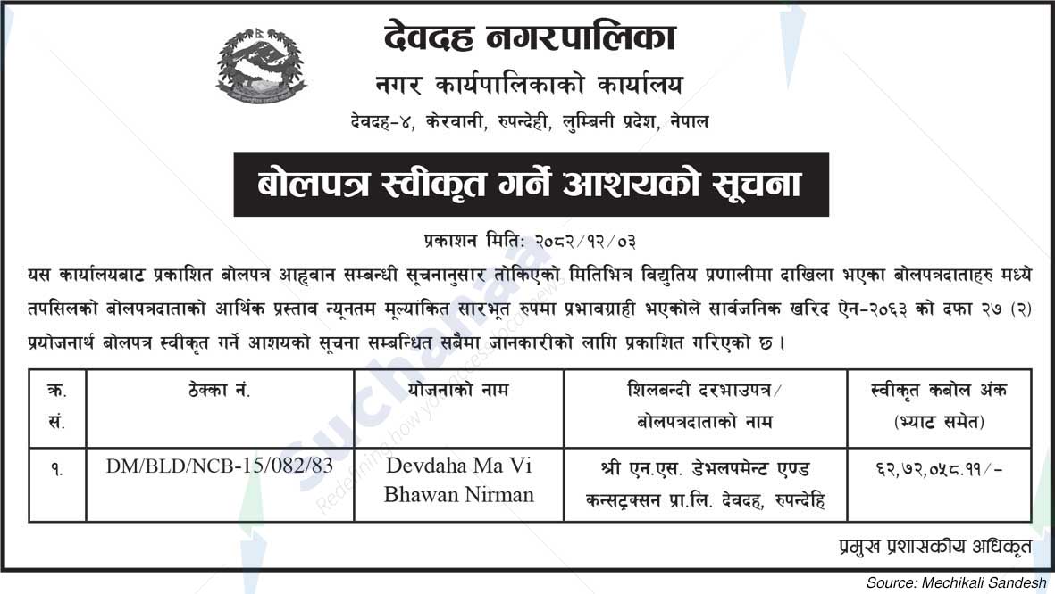 Devdaha Municipality