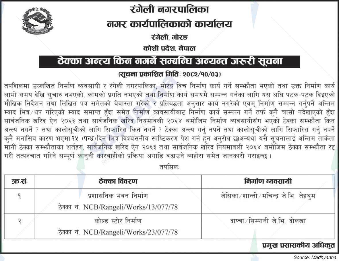 Rangeli Municipality