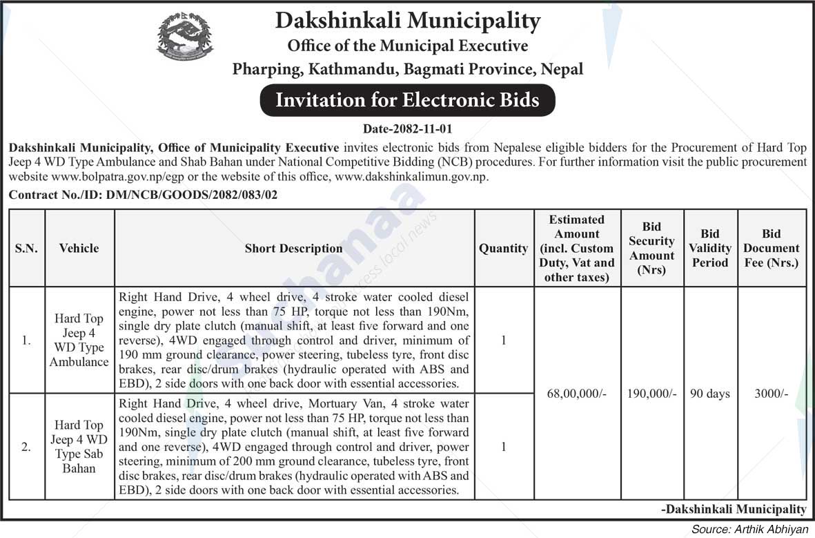 Dakshinkali Municipality