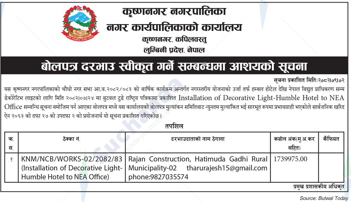 Krishnanagar Municipality