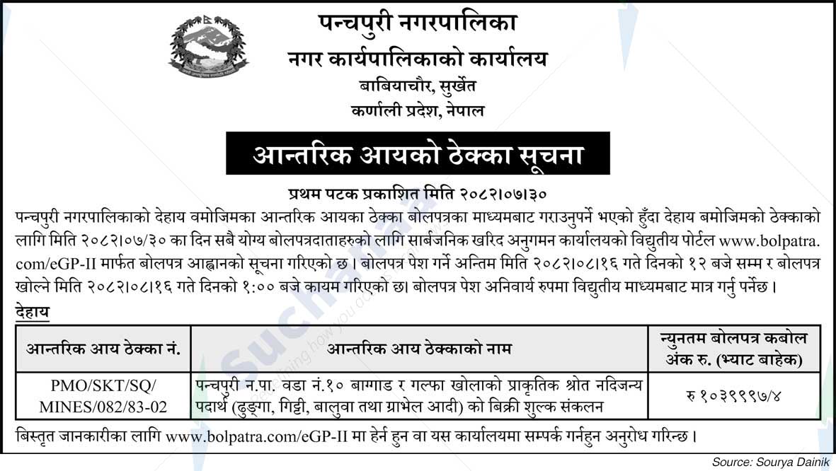 Panchapuri Municipality