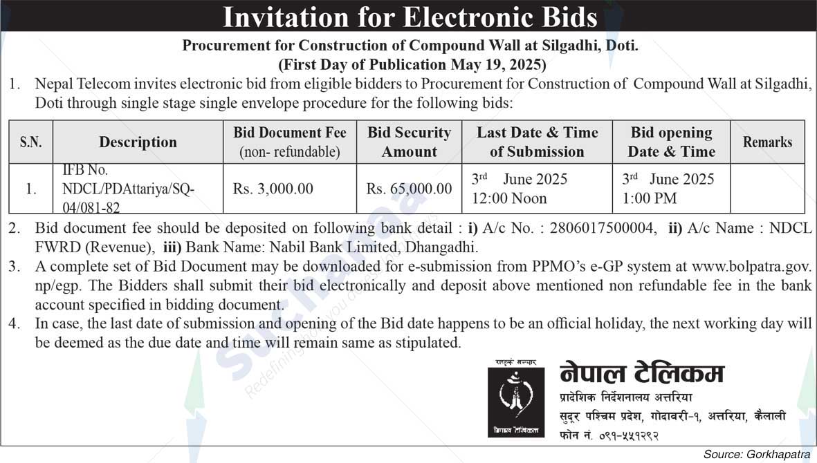 Nepal Doorsanchar Company Limited (NTC), Wireless Service Directorate