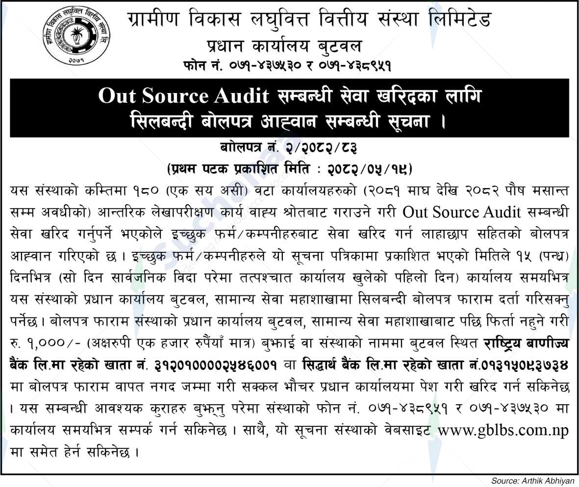 Grameen Bikas Laghubitta Bittiya Sanstha Ltd.