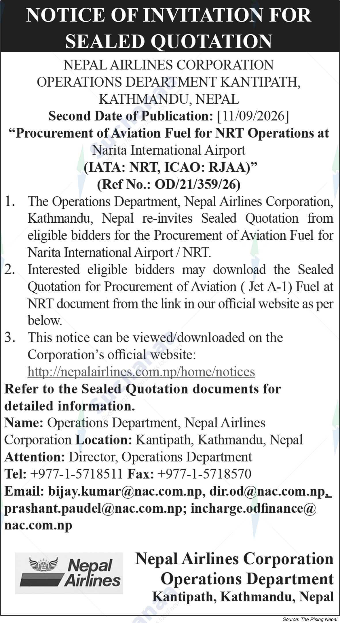 Nepal Airlines Corporation