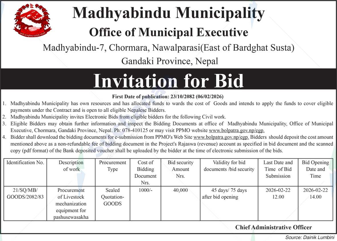 Madhyabindu Municipality
