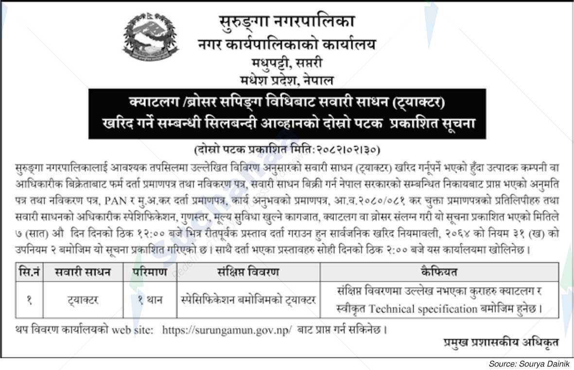 Surunga Municipality